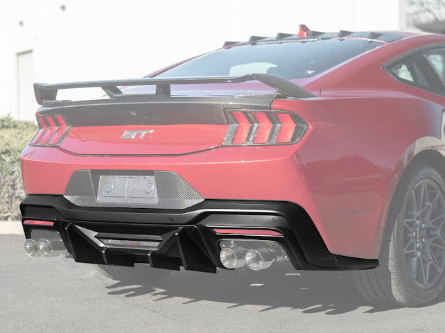 2024+ FORD MUSTANG S650 | VERSION 3 STYLE REAR BUMPER DIFFUSER